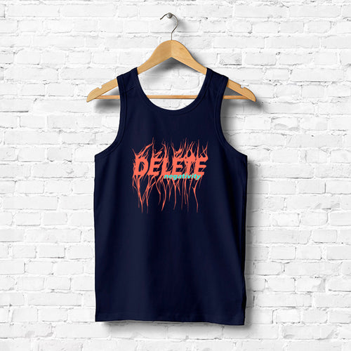 Delete Negativity, Men's vest - FHMax.com