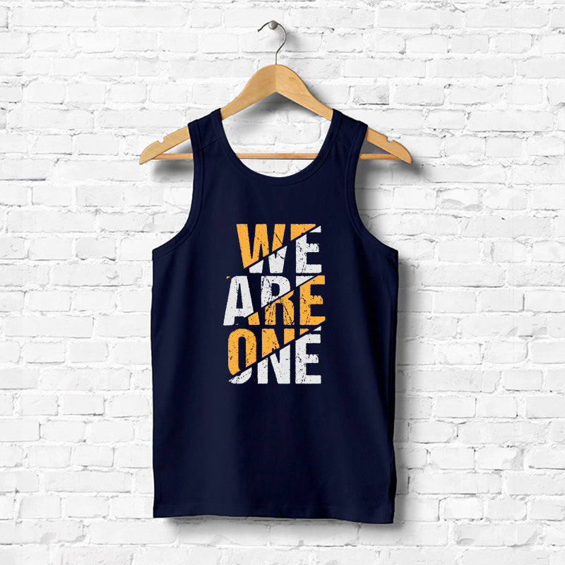 "WE ARE ONE", Men's Vest - FHMax.com