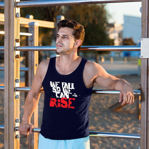 "WE FALL SO WE CAN RISE", Men's Vest - FHMax.com