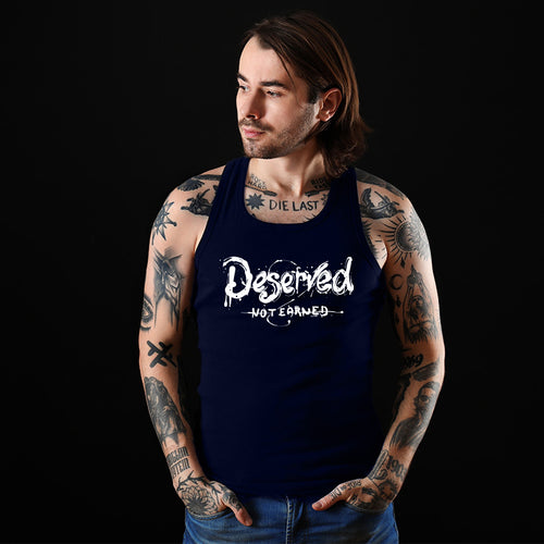 Deserved not earned, Men's vest - FHMax.com