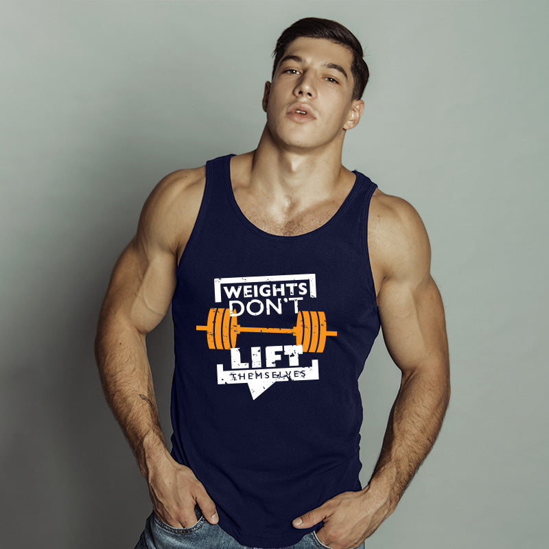 Weight don't lift themselves Men's vest - FHMax.com