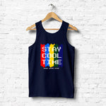 "STAY, COOL, TIME", Men's Vest - FHMax.com