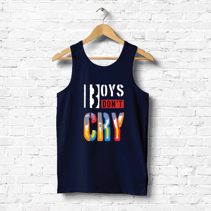 Boy's don't cry, Men's vest - FHMax.com