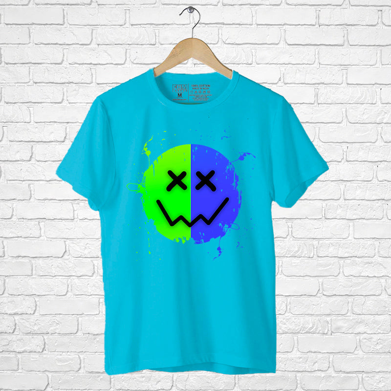 "NEON SMILEY", Boyfriend Women T-shirt - FHMax.com