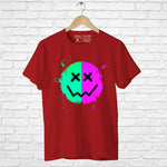 "NEON SMILEY", Boyfriend Women T-shirt - FHMax.com