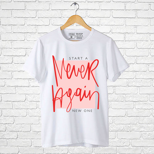 "NEVER AGAIN", Boyfriend Women T-shirt - FHMax.com