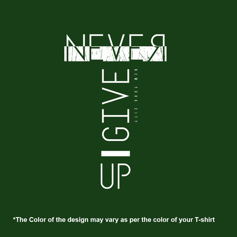 "NEVER GIVE UP", Men's vest - FHMax.com