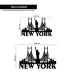 "NEW YORK CITY", Acrylic Mirror wall art - FHMax.com