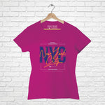 "NEW YORK CITY", Women Half Sleeve T-shirt - FHMax.com