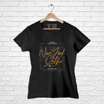 "NEW YORK CITY", Women Half Sleeve T-shirt - FHMax.com