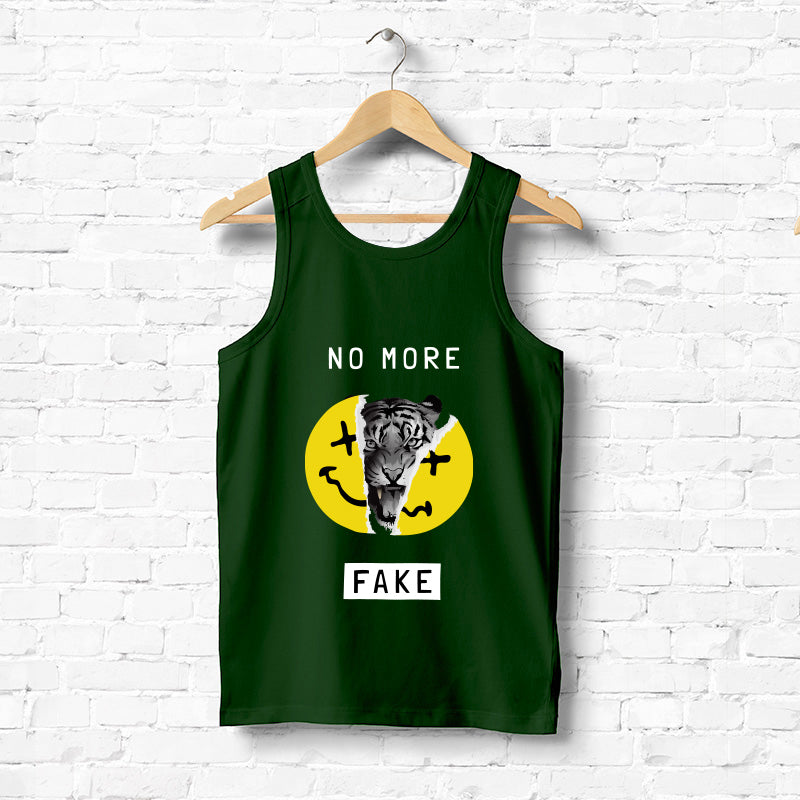 "NO MORE FAKE", Men's vest - FHMax.com