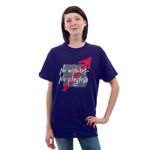 No mistake, No progress, Boyfriend Women T-shirt - FHMax.com