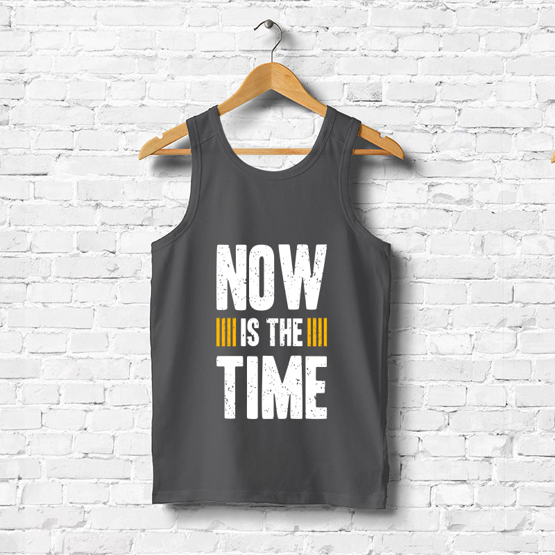 "NOW IS THE TIME", Men's vest - FHMax.com