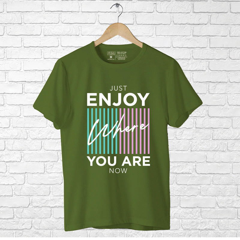 Just Enjoy, Boyfriend Women T-shirt - FHMax.com