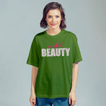 "WILD BEAUTY", Boyfriend Women T-shirt - FHMax.com