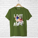 "LIVE MUSIC", Boyfriend Women T-shirt - FHMax.com