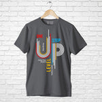 "ONE LEVEL UP", Men's Half Sleeve T-shirt - FHMax.com