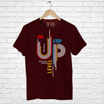 "ONE LEVEL UP", Men's Half Sleeve T-shirt - FHMax.com