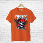 "PIRATES", Men's Half Sleeve T-shirt - FHMax.com