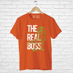 "THE REAL BOSS", Boyfriend Women T-shirt - FHMax.com