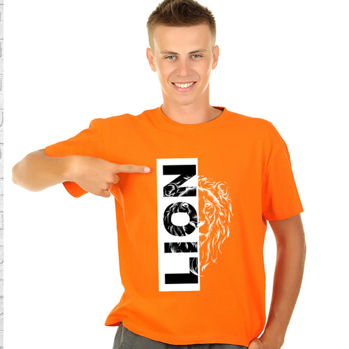 Lion, Men's Half Sleeve T-shirt - FHMax.com