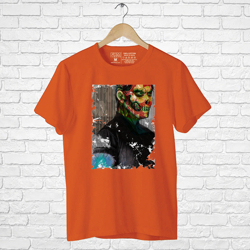 "WEIRD FACE", Men's Half Sleeve T-shirt - FHMax.com