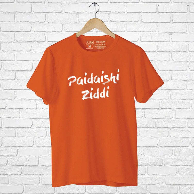 "PAIDAISHI ZIDDI", Men's Half Sleeve T-shirt - FHMax.com