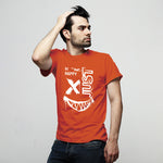 Just be happy, Men's Half Sleeve T-shirt - FHMax.com