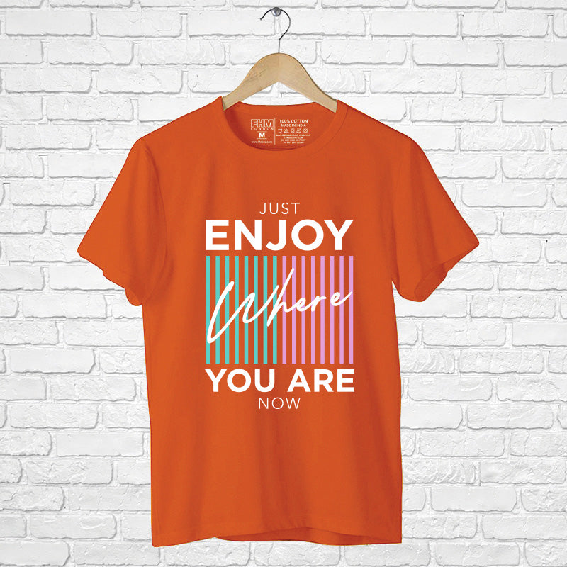 Just Enjoy, Boyfriend Women T-shirt - FHMax.com