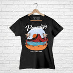 "PARADISE", Women Half Sleeve T-shirt - FHMax.com
