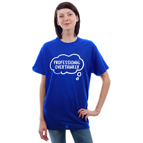 "PROFESSIONAL OVERTHINKER", Boyfriend Women T-shirt - FHMax.com