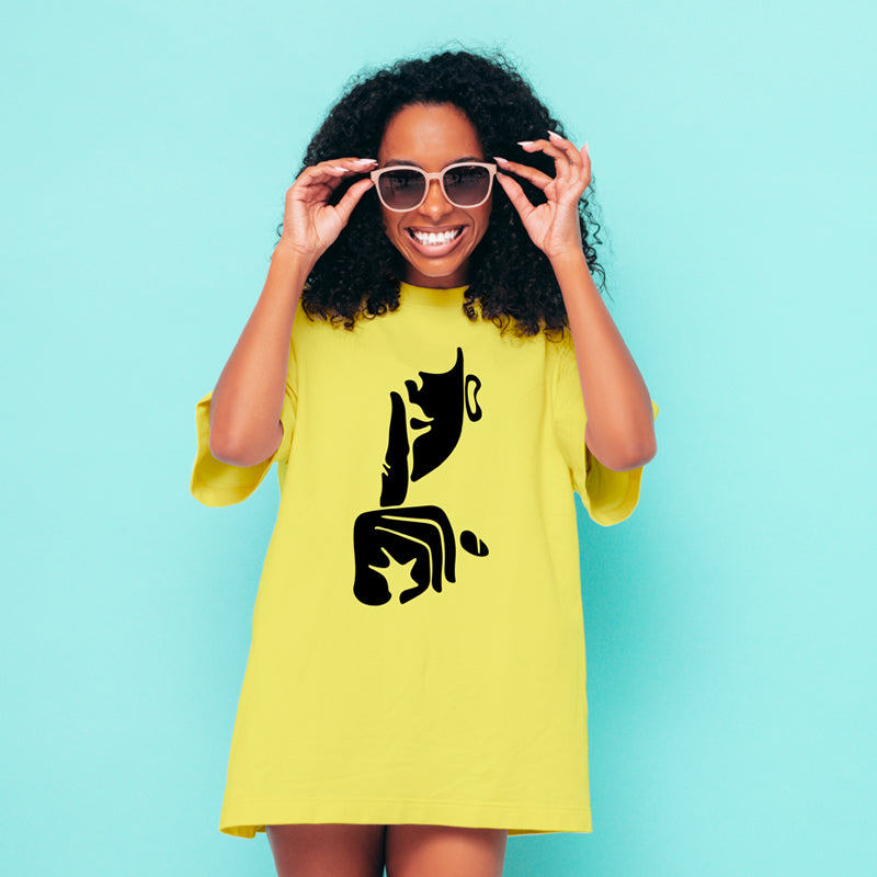 "QUITE FACE", Boyfriend Women T-shirt - FHMax.com