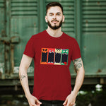 "MONSTER'S FACE", Men's Half Sleeve T-shirt - FHMax.com