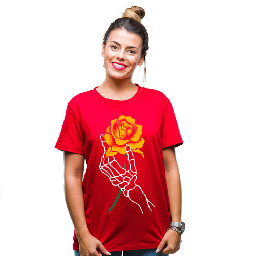 Rose, Boyfriend Women T-shirt - FHMax.com