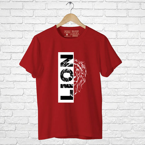 Lion, Men's Half Sleeve T-shirt - FHMax.com