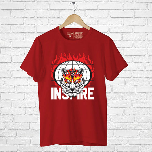 Inspire, Men's Half Sleeve Tshirt - FHMax.com