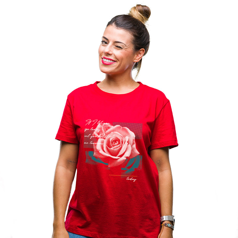 "ROSE", Boyfriend Women T-shirt - FHMax.com