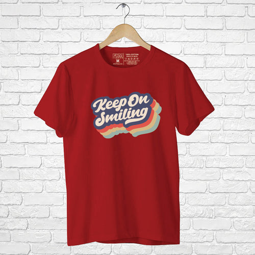 Keep on smiling, Boyfriend Women T-shirt - FHMax.com