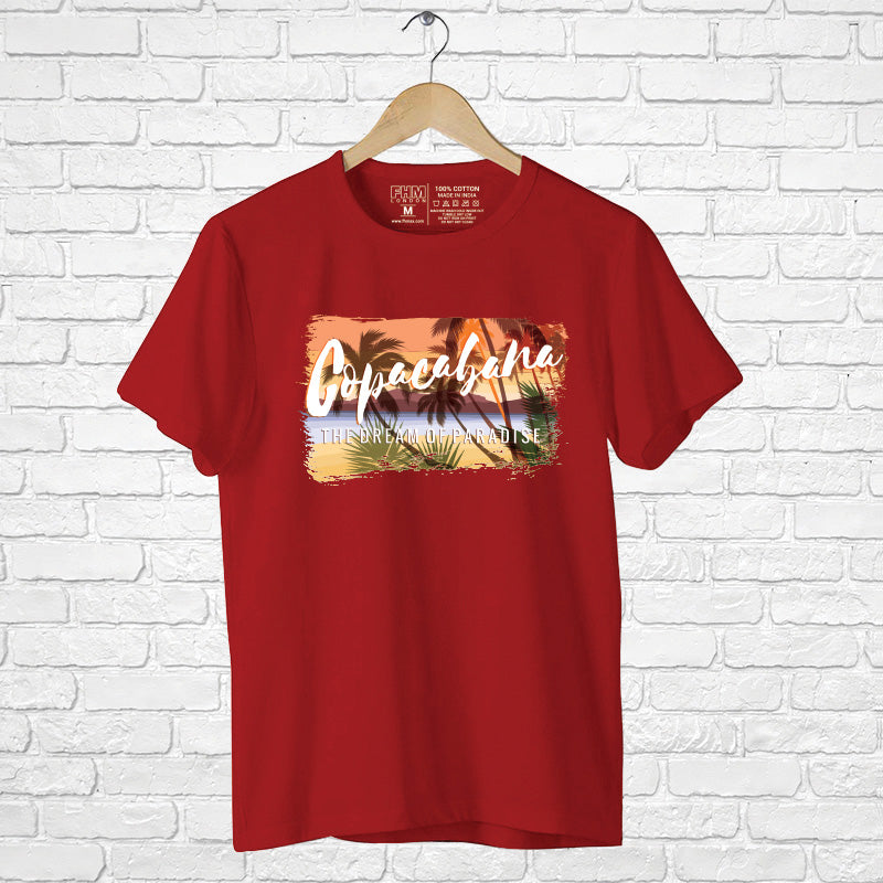 "THE DREAM OF PARADISE", Men's Half Sleeve T-shirt - FHMax.com