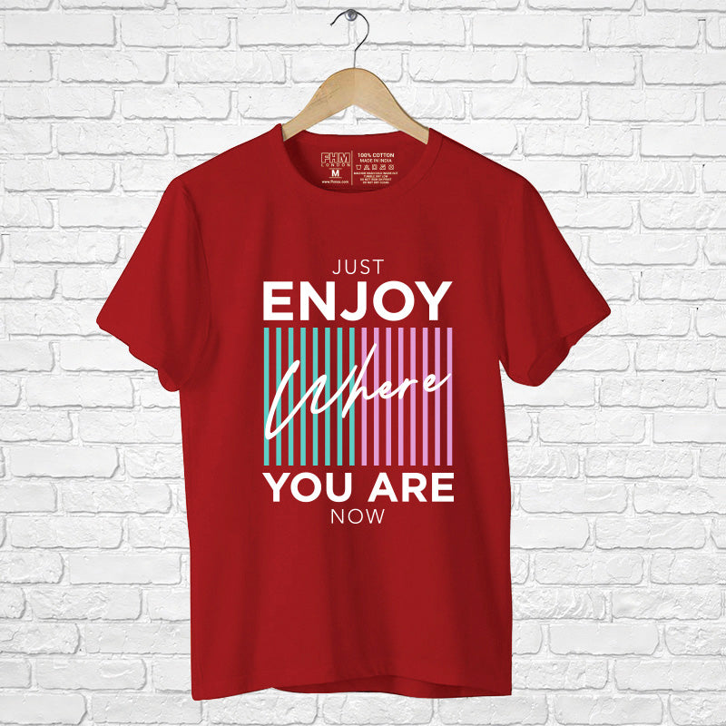 Just Enjoy, Boyfriend Women T-shirt - FHMax.com