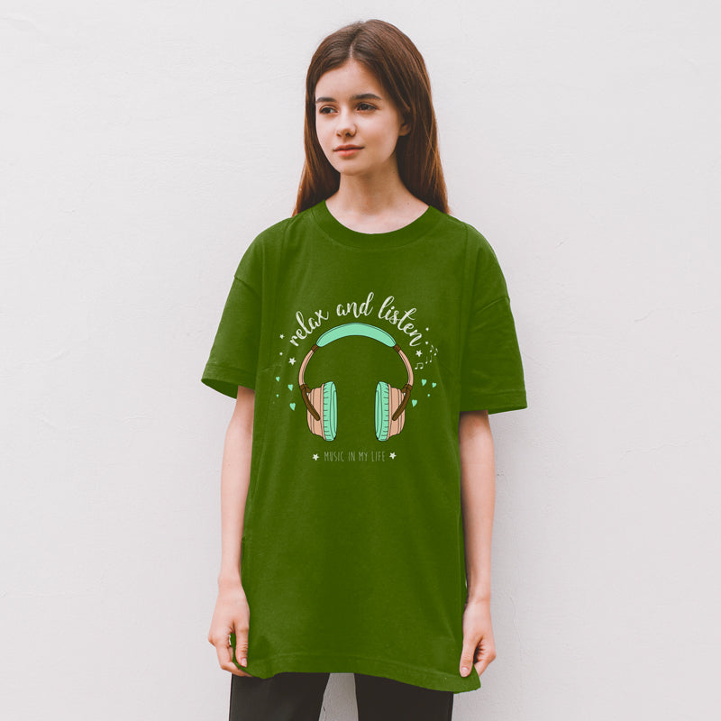"RELAX AND LISTEN", Boyfriend Women T-shirt - FHMax.com