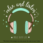 "RELAX AND LISTEN", Boyfriend Women T-shirt - FHMax.com
