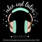 "RELAX AND LISTEN", Boyfriend Women T-shirt - FHMax.com