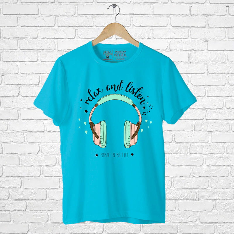 "RELAX AND LISTEN", Boyfriend Women T-shirt - FHMax.com