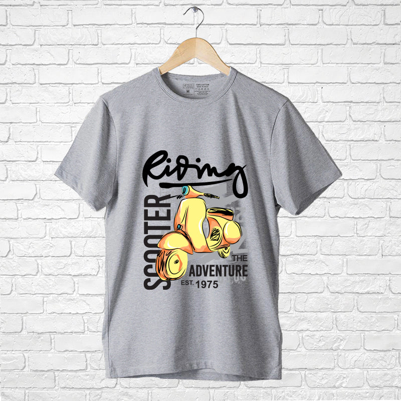 "RIDING SCOOTER", Boyfriend Women T-shirt - FHMax.com