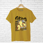 "RIDING SCOOTER", Boyfriend Women T-shirt - FHMax.com