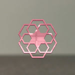 Laser Cutting Star Design, Acrylic Mirror Coaster (2+ MM) - FHMax.com