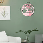 Swan Family, Acrylic Mirror wall art - FHMax.com