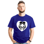 "LOVERS", Men's Half Sleeve T-shirt - FHMax.com