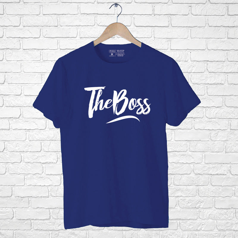 "THE BOSS", Men's Half Sleeve T-shirt - FHMax.com